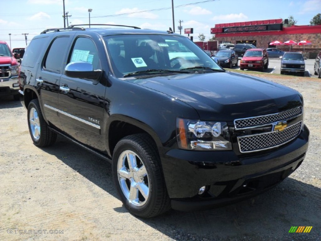 2011 Tahoe LTZ 4x4 - Black / Ebony photo #5