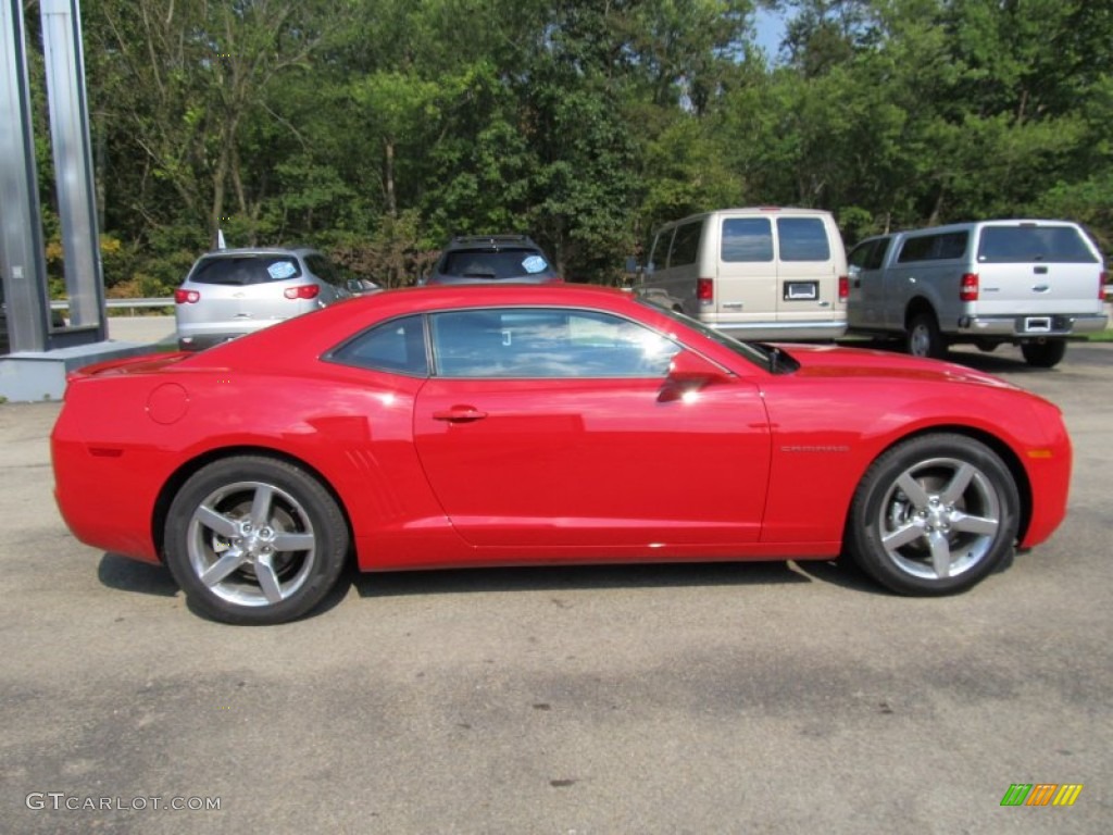 2012 Camaro LT Coupe - Victory Red / Black photo #4