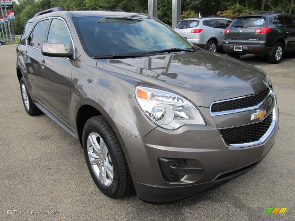 Mocha Steel Metallic 2012 Chevrolet Equinox LT AWD Exterior Photo #53478979