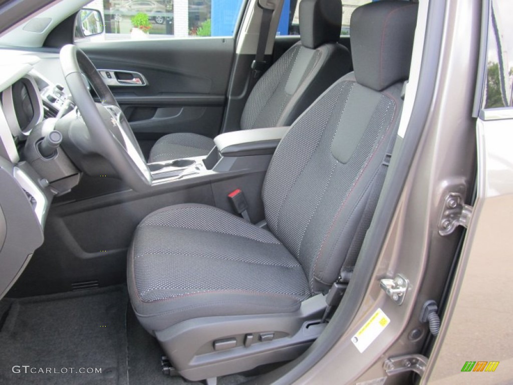 Jet Black Interior 2012 Chevrolet Equinox LT AWD Photo #53479009