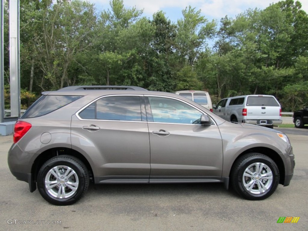Mocha Steel Metallic 2012 Chevrolet Equinox LT AWD Exterior Photo #53479201