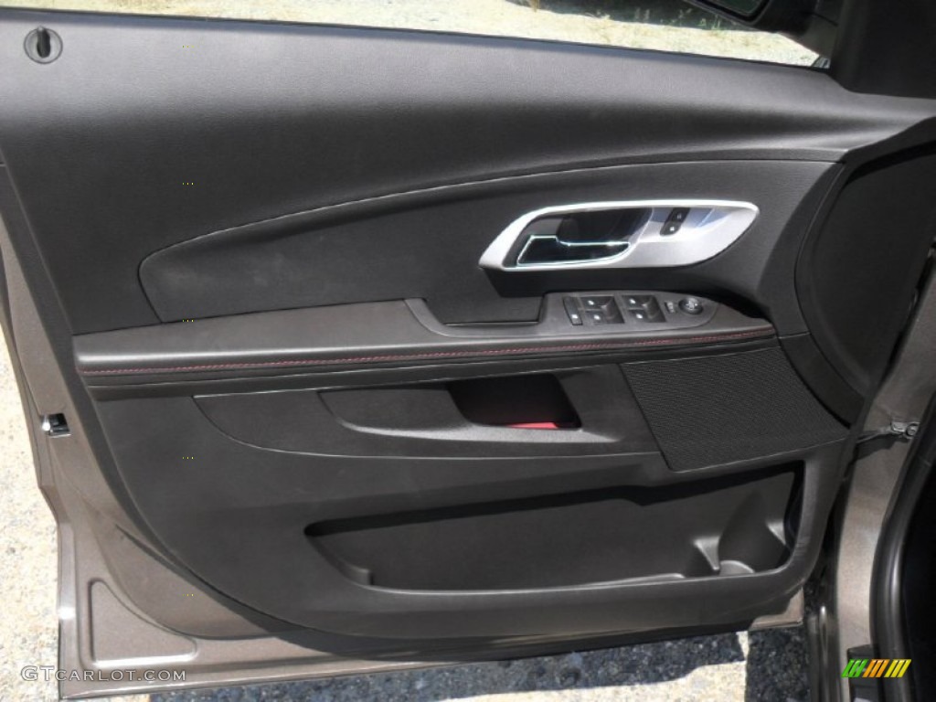 2012 Chevrolet Equinox LT Jet Black Door Panel Photo #53479573