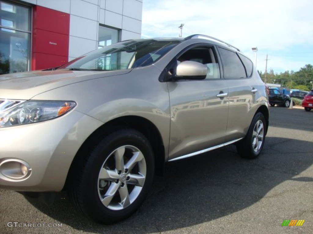 2009 Murano SL AWD - Saharan Stone Metallic / Beige photo #2