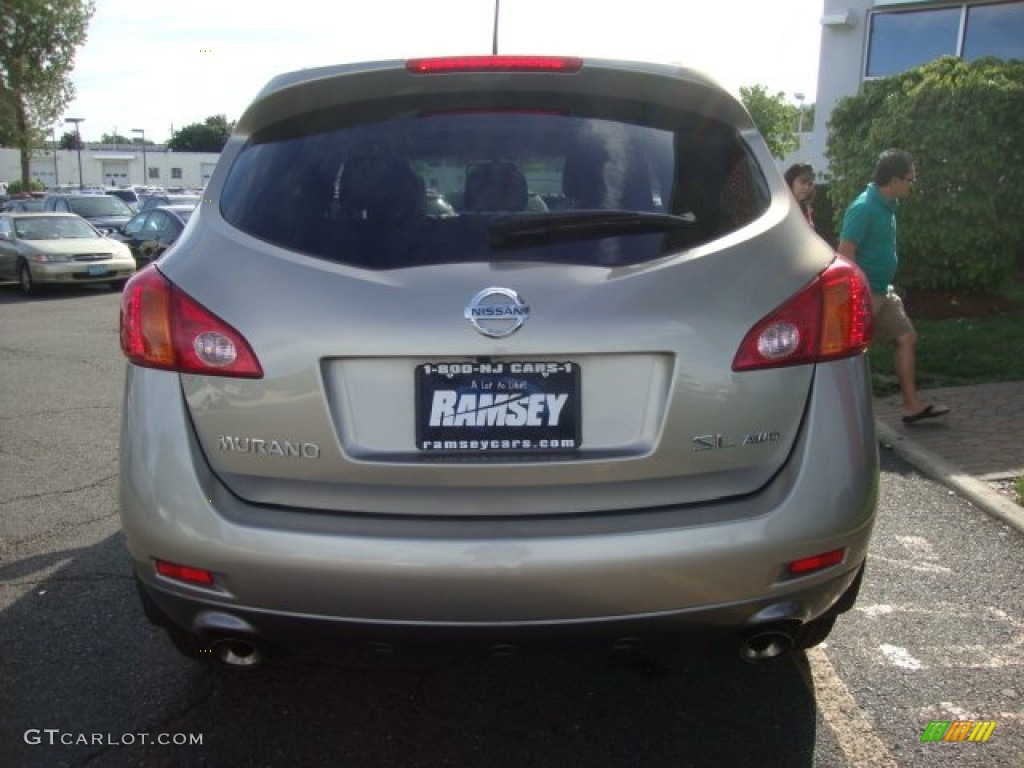 2009 Murano SL AWD - Saharan Stone Metallic / Beige photo #5