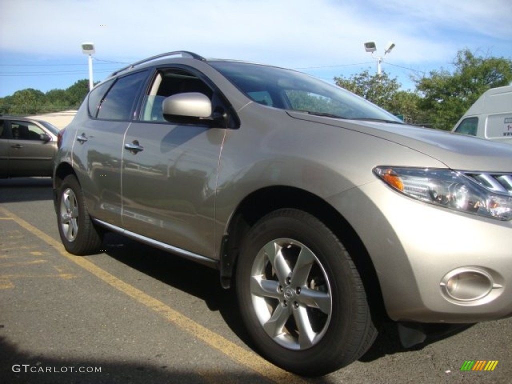 2009 Murano SL AWD - Saharan Stone Metallic / Beige photo #10