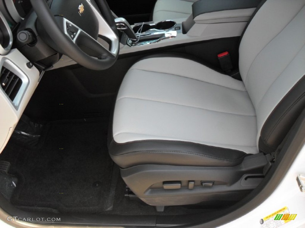 Light Titanium/Jet Black Interior 2012 Chevrolet Equinox LT Photo #53479948