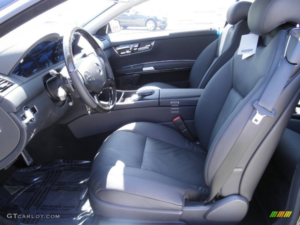 Black Interior 2012 Mercedes-Benz CL 550 4MATIC Photo #53480575