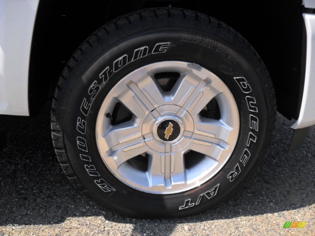 2011 Silverado 1500 LTZ Crew Cab 4x4 - Summit White / Dark Cashmere/Light Cashmere photo #24