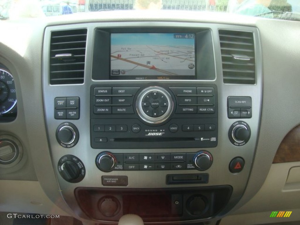 2009 Nissan Armada LE 4WD Controls Photos