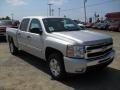 2011 Sheer Silver Metallic Chevrolet Silverado 1500 LT Crew Cab  photo #5