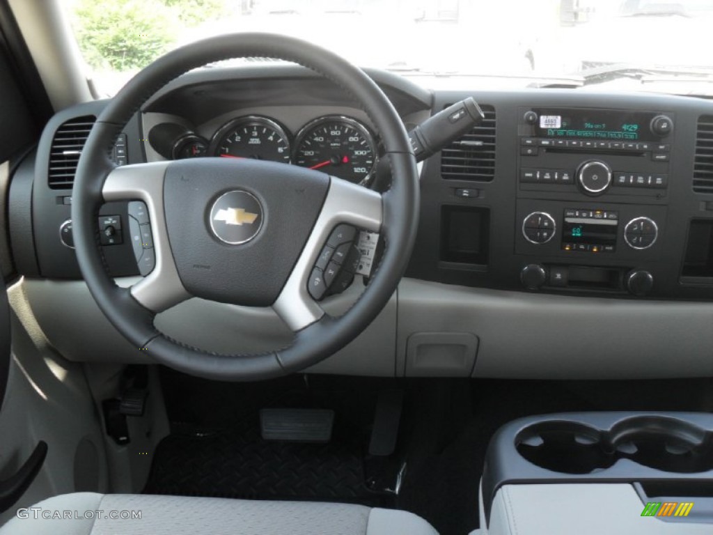 2011 Silverado 1500 LT Crew Cab - Sheer Silver Metallic / Light Titanium/Ebony photo #14