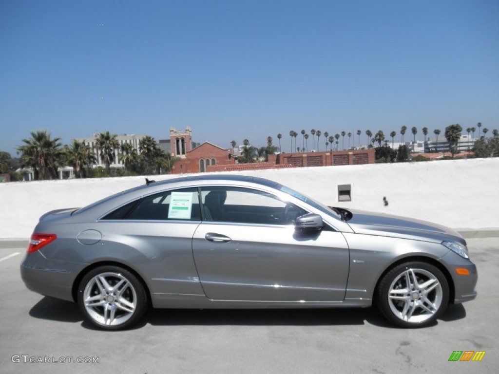 Palladium Silver Metallic 2012 Mercedes-Benz E 350 Coupe Exterior Photo #53481148
