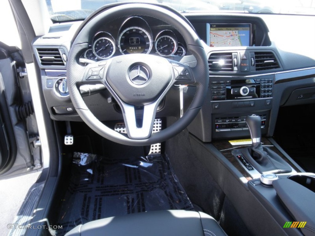 2012 Mercedes-Benz E 350 Coupe Black Dashboard Photo #53481232