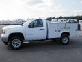 Summit White - Sierra 3500HD Work Truck Regular Cab Utility Photo No. 4