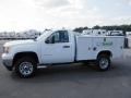 2011 Summit White GMC Sierra 3500HD Work Truck Regular Cab Utility  photo #4