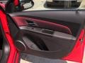 Jet Black/Sport Red Door Panel Photo for 2012 Chevrolet Cruze #53481277