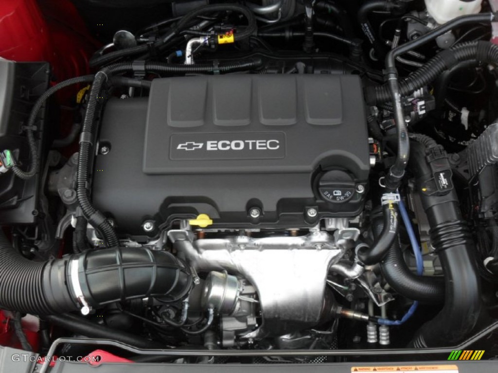 2012 Chevrolet Cruze LT/RS 1.4 Liter DI Turbocharged DOHC 16-Valve VVT 4 Cylinder Engine Photo #53481323