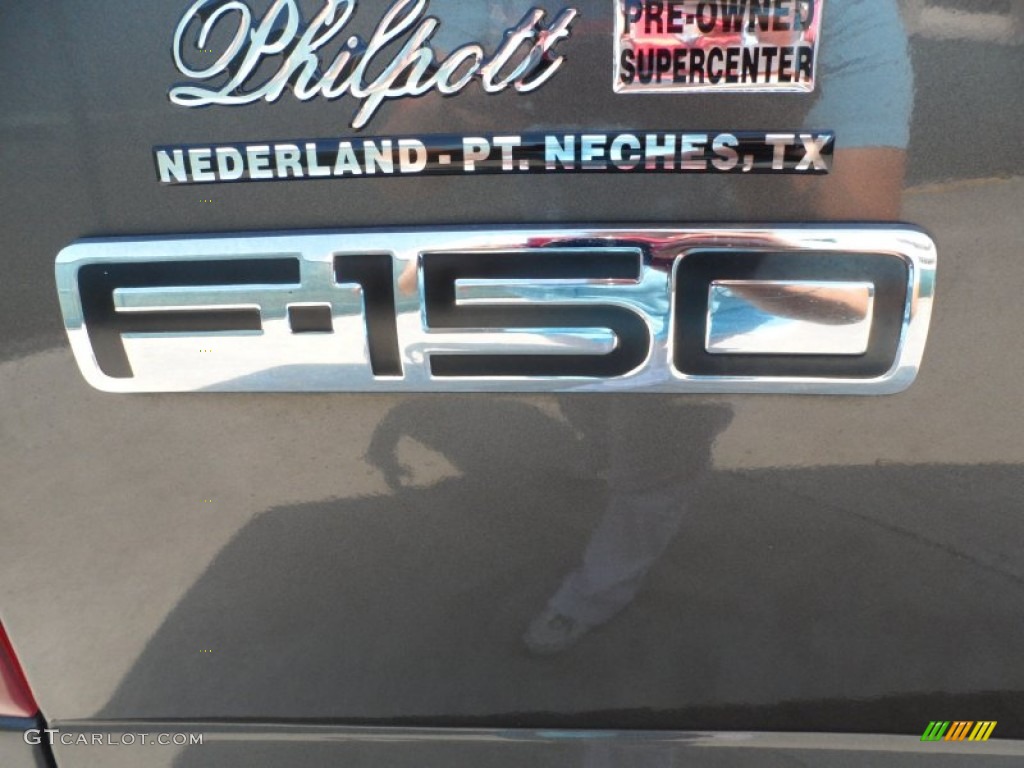2005 F150 XLT SuperCrew - Dark Stone Metallic / Medium Flint Grey photo #27