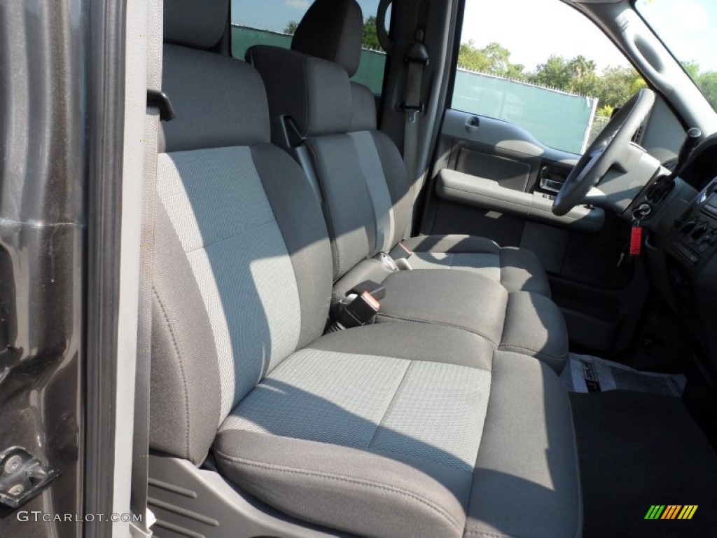 2005 F150 XLT SuperCrew - Dark Stone Metallic / Medium Flint Grey photo #33