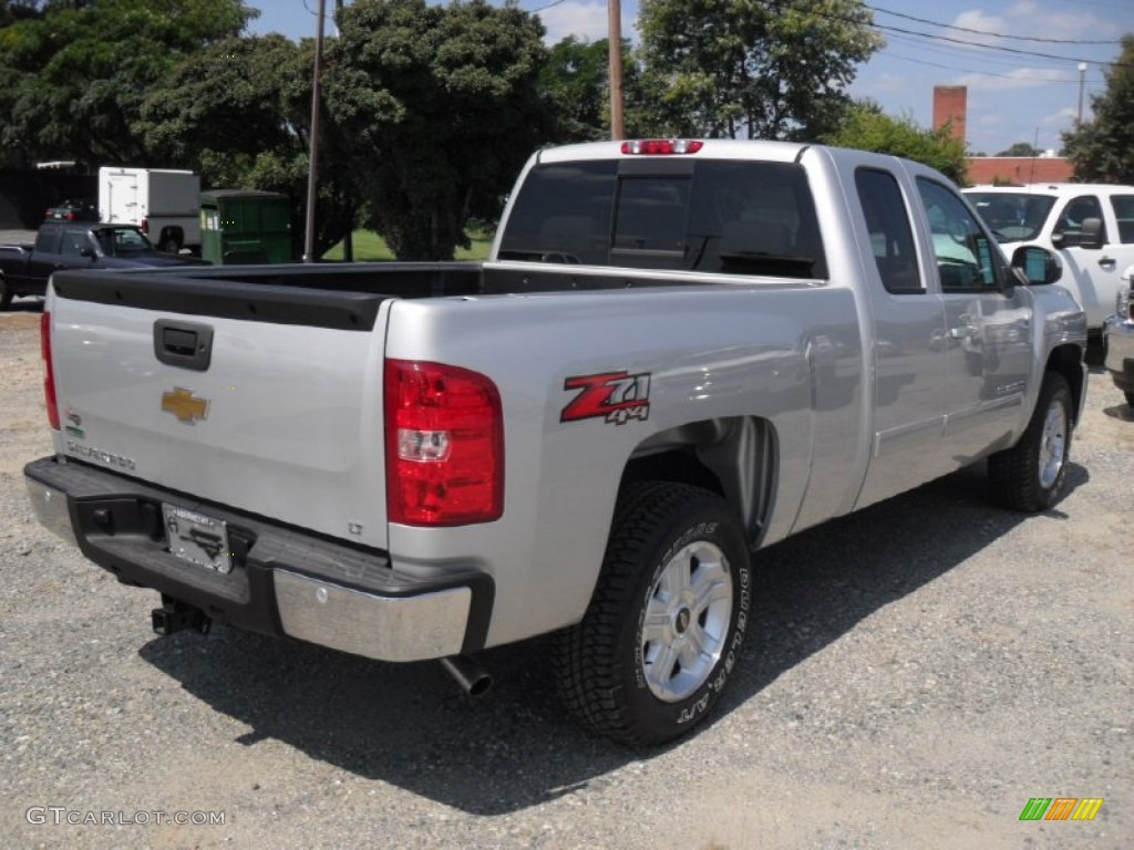 2011 Silverado 1500 LT Extended Cab 4x4 - Sheer Silver Metallic / Light Titanium/Ebony photo #4