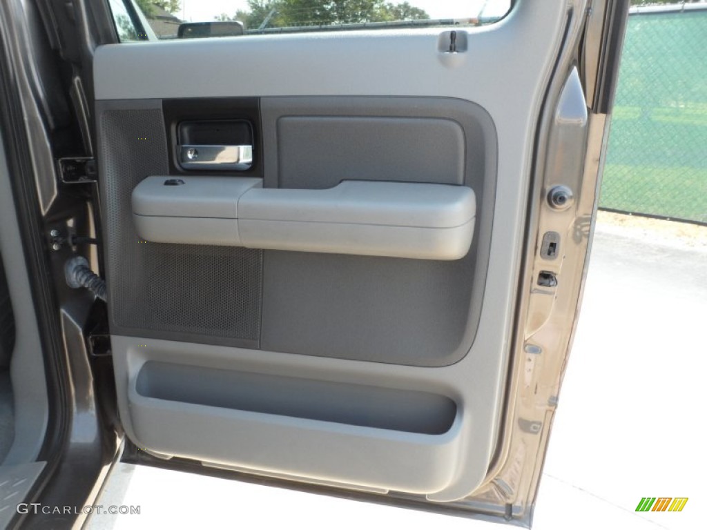 2005 F150 XLT SuperCrew - Dark Stone Metallic / Medium Flint Grey photo #34