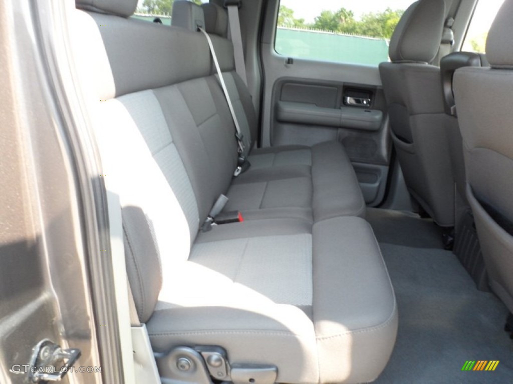 2005 F150 XLT SuperCrew - Dark Stone Metallic / Medium Flint Grey photo #35
