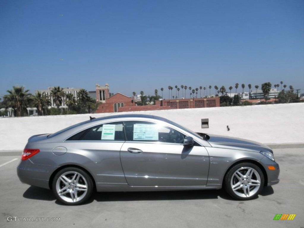 Palladium Silver Metallic 2012 Mercedes-Benz E 350 Coupe Exterior Photo #53481457