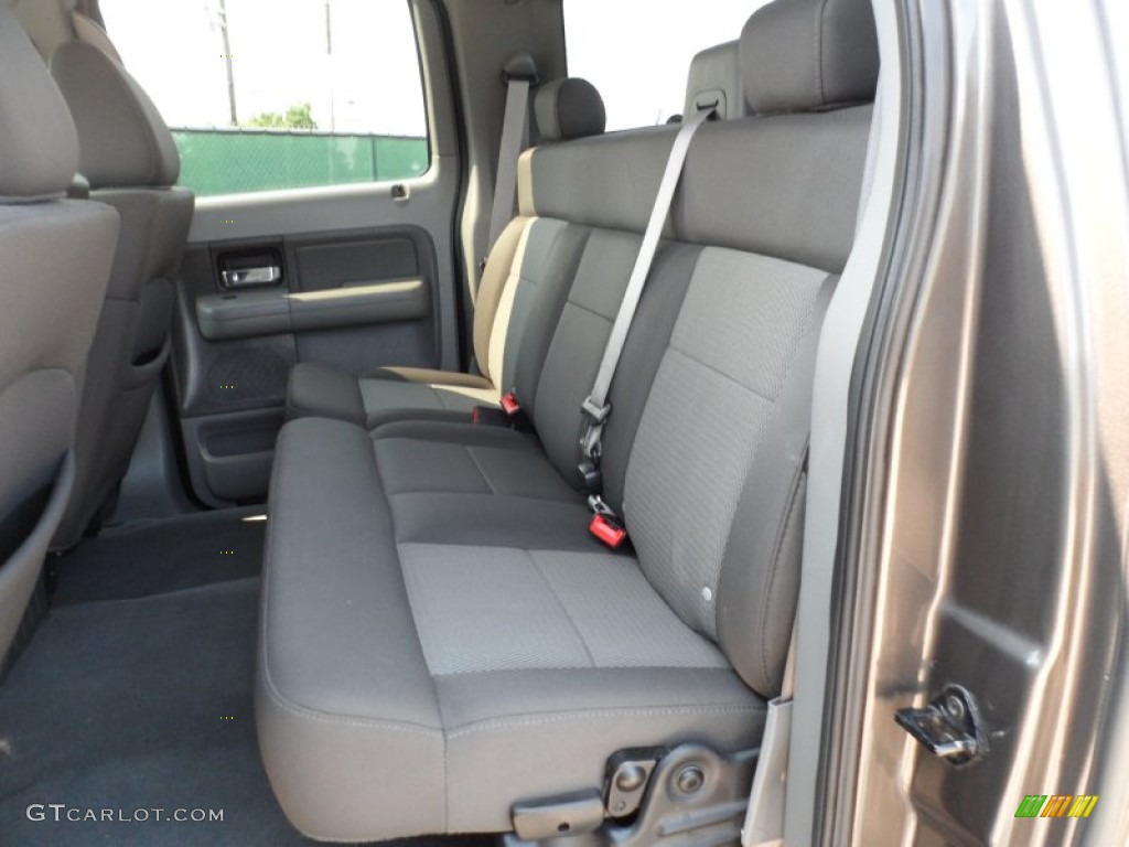 2005 F150 XLT SuperCrew - Dark Stone Metallic / Medium Flint Grey photo #38