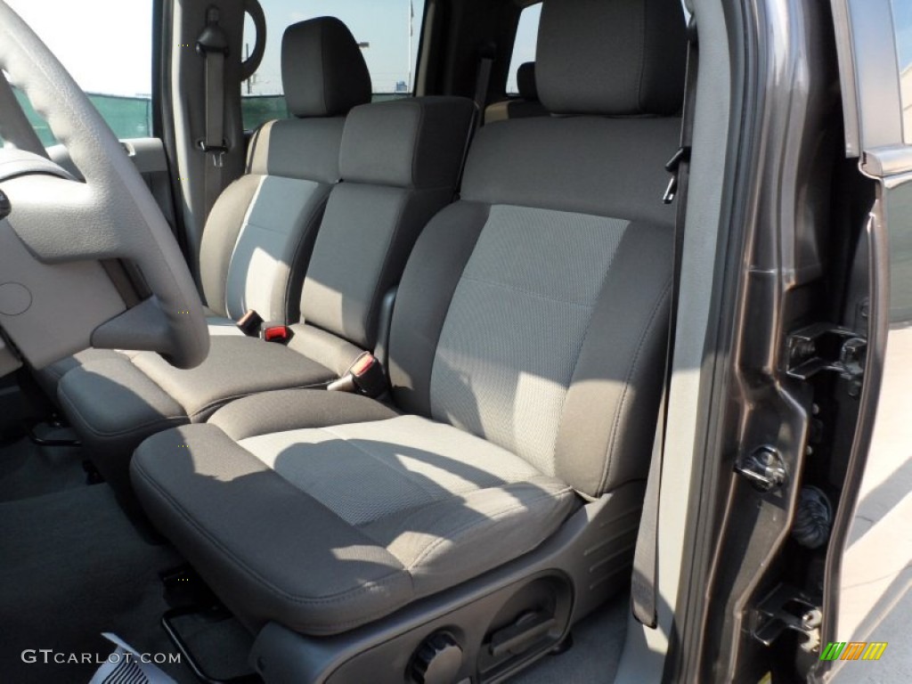 2005 F150 XLT SuperCrew - Dark Stone Metallic / Medium Flint Grey photo #41