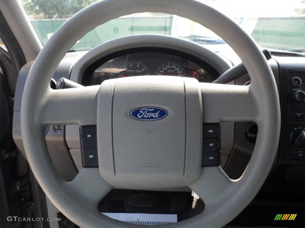 2005 F150 XLT SuperCrew - Dark Stone Metallic / Medium Flint Grey photo #47