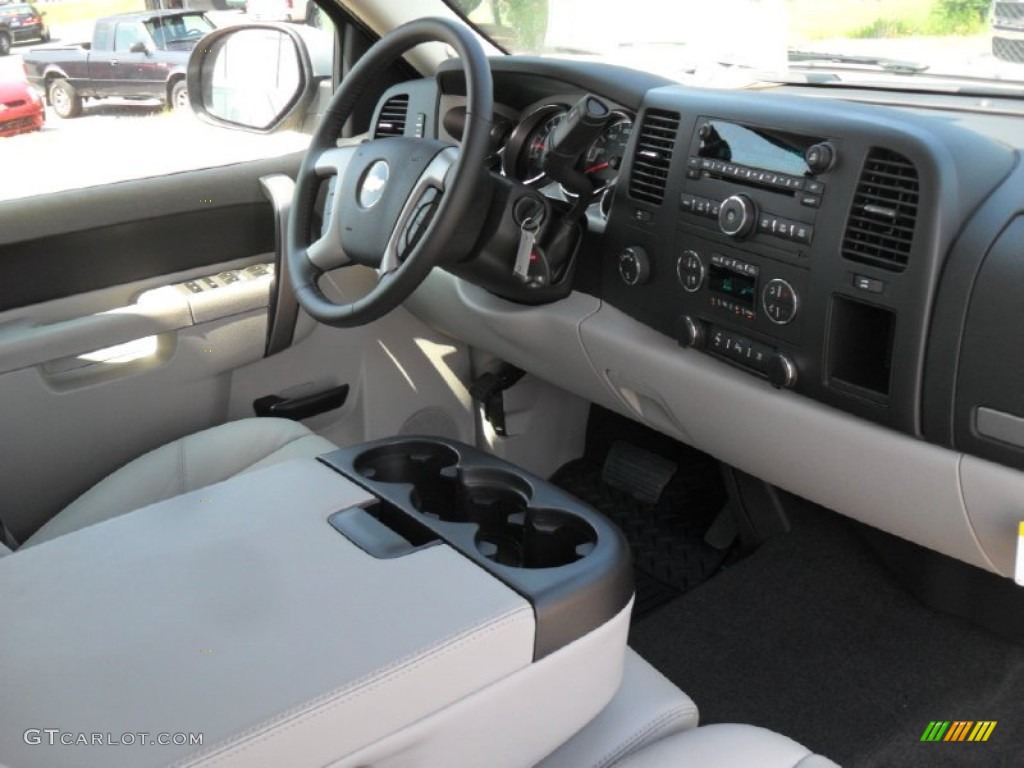 2011 Silverado 1500 LT Extended Cab 4x4 - Sheer Silver Metallic / Light Titanium/Ebony photo #20