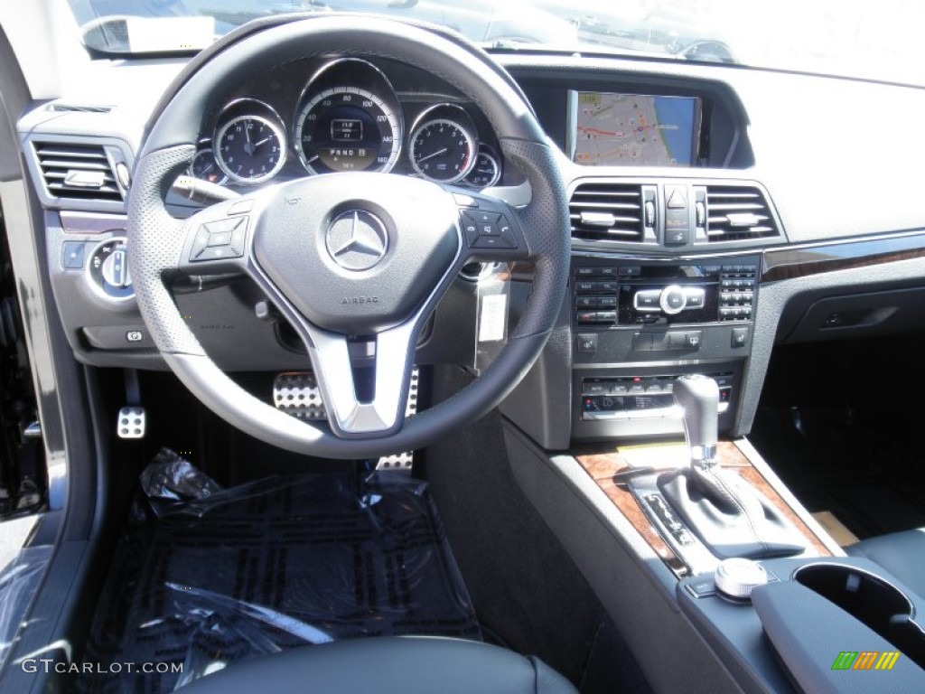 2012 Mercedes-Benz E 350 Coupe Black Dashboard Photo #53481695