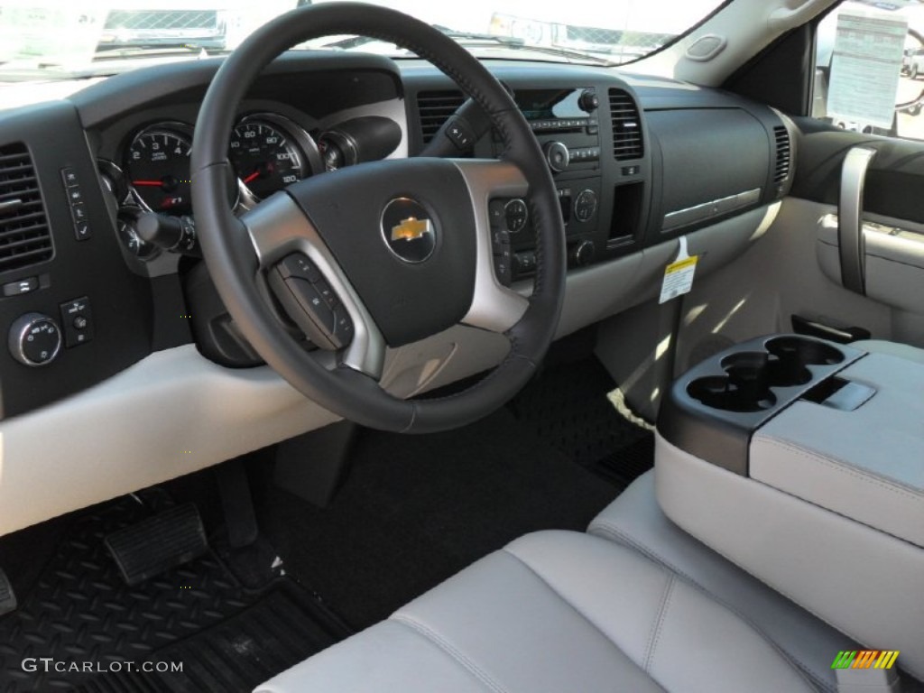 2011 Silverado 1500 LT Extended Cab 4x4 - Sheer Silver Metallic / Light Titanium/Ebony photo #25