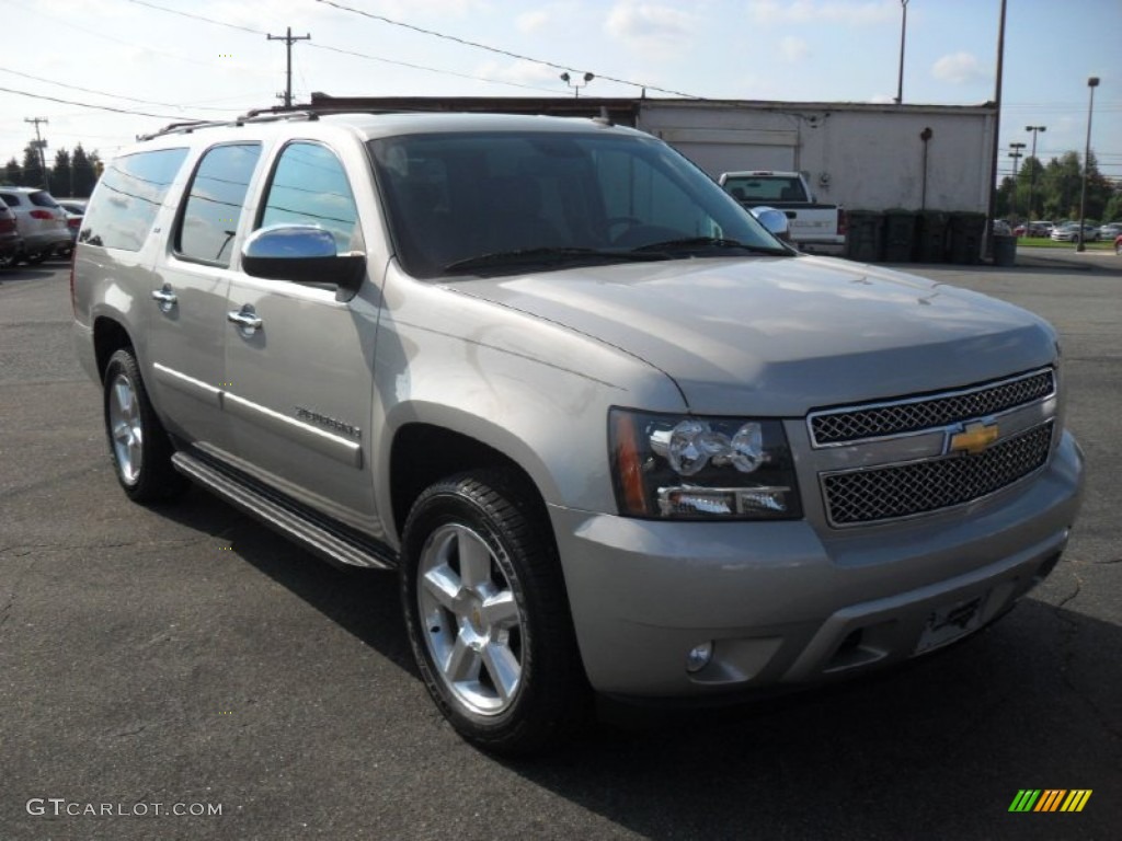 Silver Birch Metallic 2008 Chevrolet Suburban 1500 LTZ 4x4 Exterior Photo #53481820