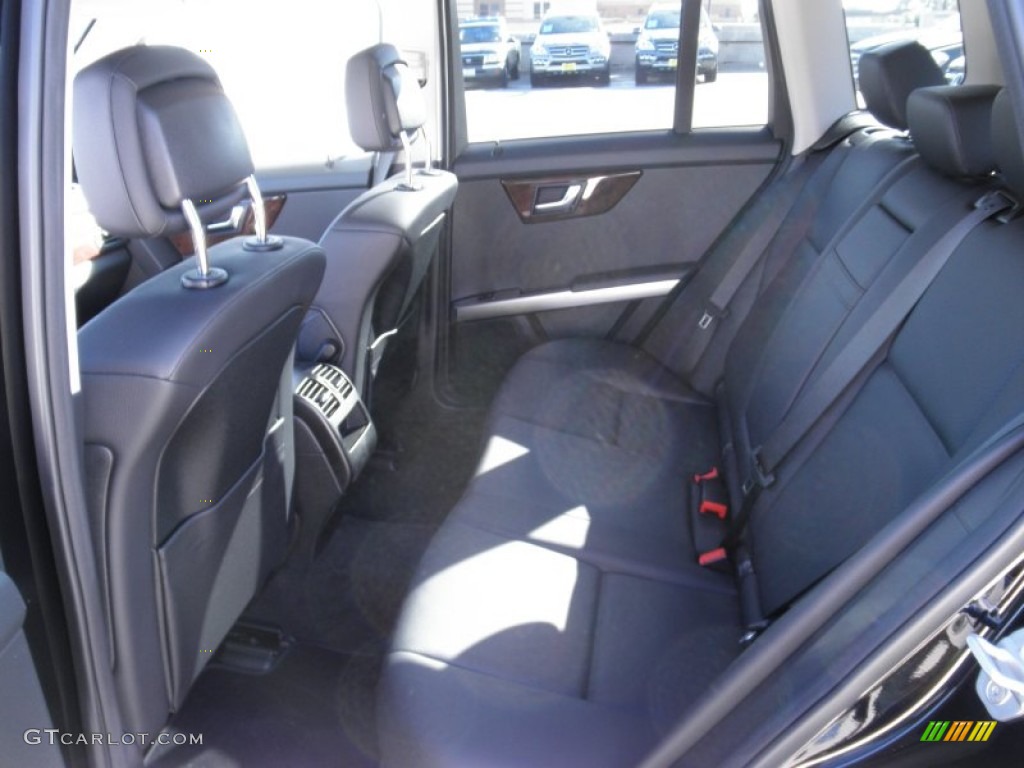Black Interior 2012 Mercedes-Benz GLK 350 Photo #53482144