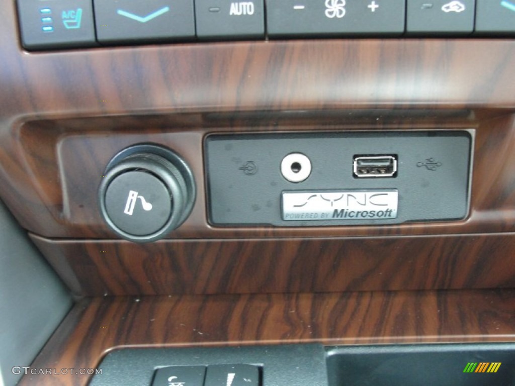 2010 F150 Platinum SuperCrew 4x4 - Tuxedo Black / Medium Stone Leather/Sienna Brown photo #52