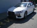 Wicked White 2010 Mitsubishi Lancer Evolution MR Touring