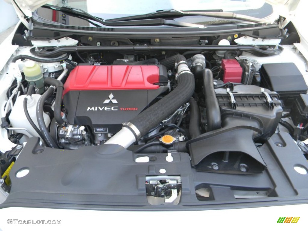 2010 Mitsubishi Lancer Evolution MR Touring 2.0 Liter Turbocharged DOHC 16-Valve MIVEC 4 Cylinder Engine Photo #53484491