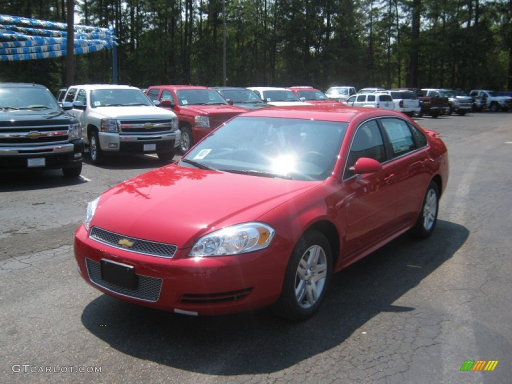 Victory Red 2012 Chevrolet Impala LT Exterior Photo #53484800