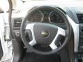 Ebony 2012 Chevrolet Traverse LT Steering Wheel