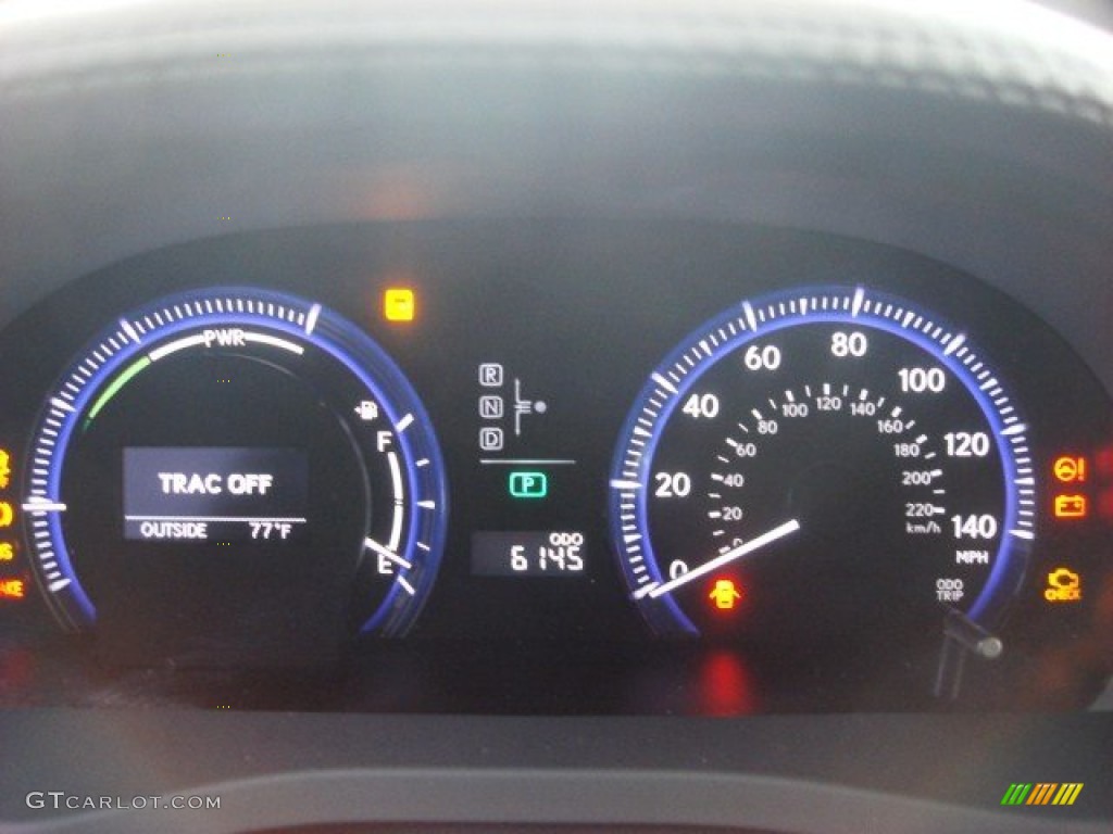 2011 Lexus HS 250h Hybrid Premium Gauges Photo #53486156