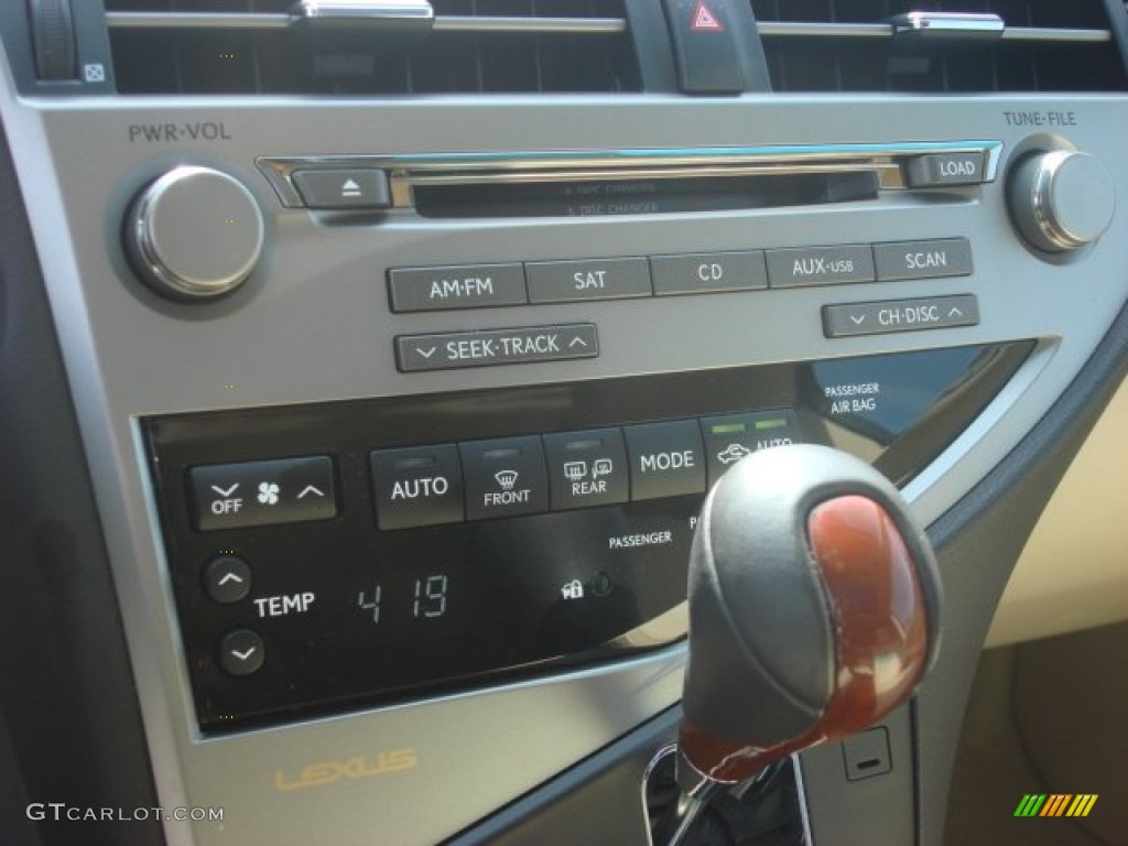 2010 Lexus RX 350 AWD Controls Photo #53486423