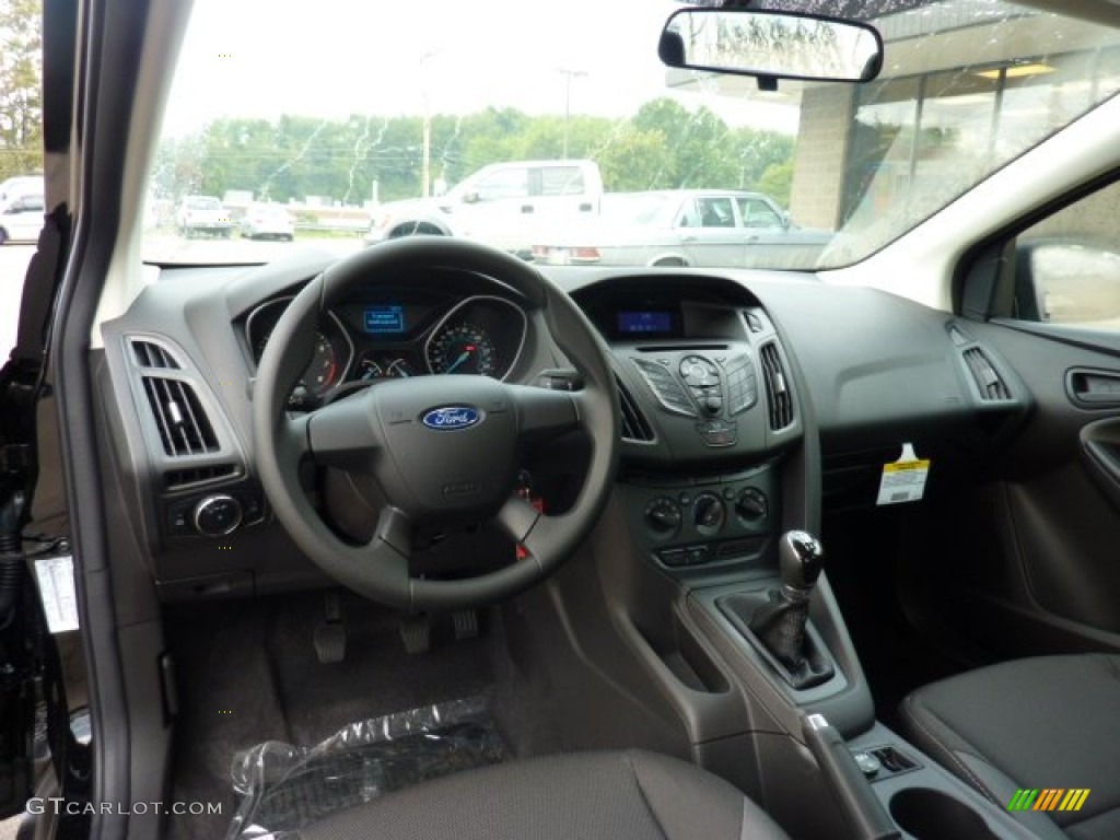 2012 Focus S Sedan - Black / Charcoal Black photo #12