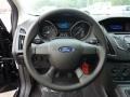 Charcoal Black Steering Wheel Photo for 2012 Ford Focus #53486630