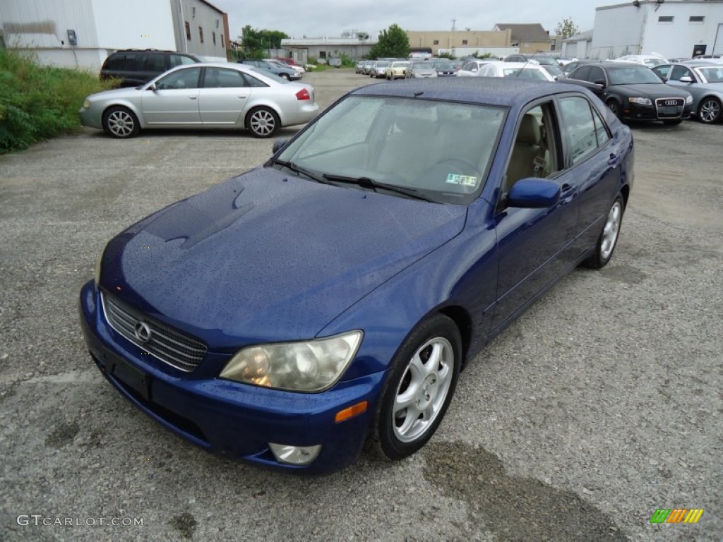 Spectra Blue Mica 2001 Lexus IS 300 Exterior Photo #53487059