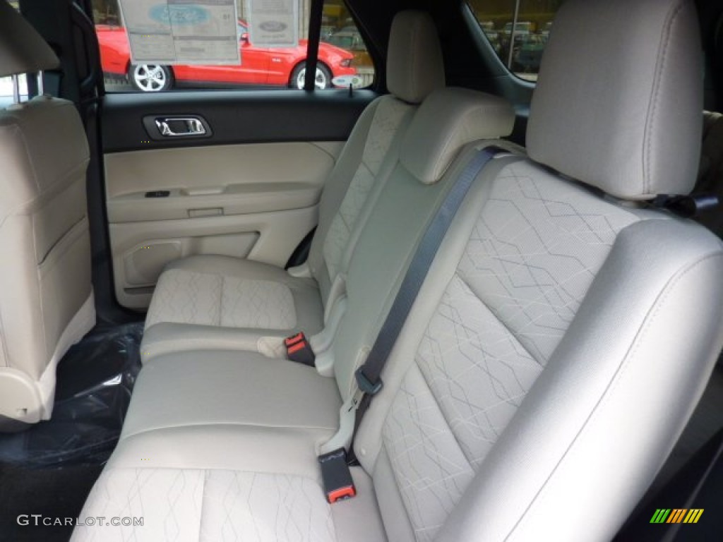Medium Light Stone Interior 2012 Ford Explorer FWD Photo #53487185
