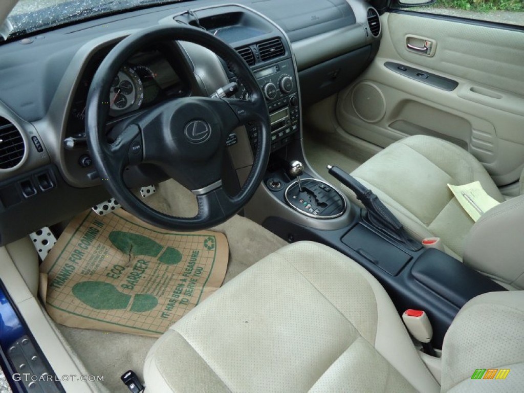 Ivory Interior 2001 Lexus IS 300 Photo #53487191