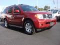 2006 Red Brawn Pearl Nissan Pathfinder LE 4x4  photo #1