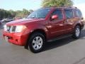 2006 Red Brawn Pearl Nissan Pathfinder LE 4x4  photo #6