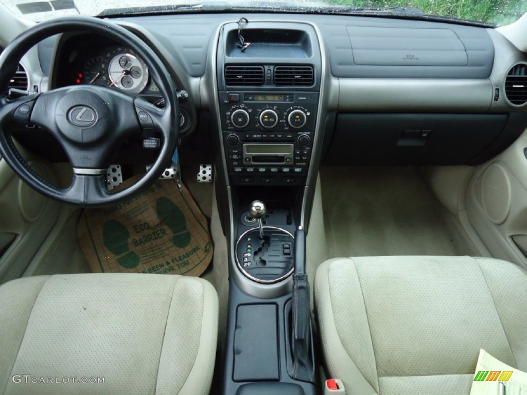 2001 Lexus IS 300 Ivory Dashboard Photo #53487437